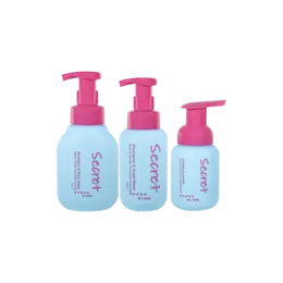 10.1oz/300ml 43-400 PE Bevel Bottle with PP Lotion Pump