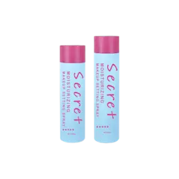 10.1oz/300ml 24-400 HDPE Cylinder Bottle with Flush PP Screw Cap