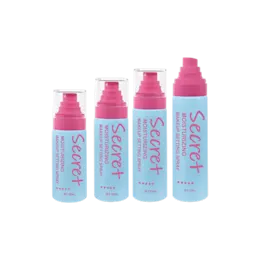 4.1oz/120ml 24-400 PET Cylinder Bottle with PP Fine Mist Sprayer & ABS Overcap