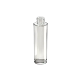 3.4oz/100ml 24-415 Clear Glass Slim Cylinder Bottle