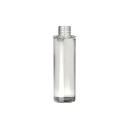 3.4oz/100ml 24-415 Clear Glass Slim Cylinder Bottle