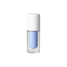0.5oz /15ml Glass Crystal Ballet Refillable Airless Bottle with Metal Free PP Pump and PP Refill Bottle - 0.2cc Dosage