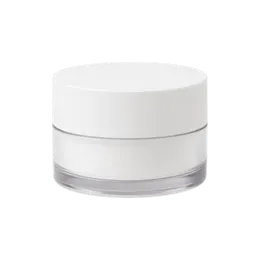 1.7oz /50ml PET Arena Refill Jar with Flush PP Closure and PP Recyclable PP Insert