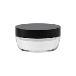 2.4oz /70ml PET Art Loose Powder Jar with PET Closure and PP Sifter