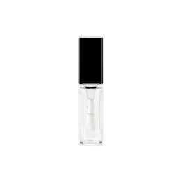 0.3oz / 9ml PET Square Nikki Lip Gloss Tube with LDPE Wiper and The Luxe Applicator