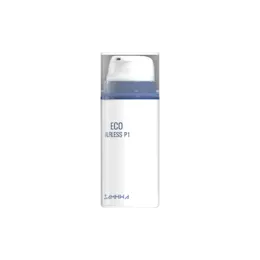 1oz/30ml Monomaterial PP Airless Pump Bottle, Sustainable Spring-Free Pump with Clear Overcap, 0.2cc Dosage