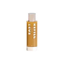 1.7oz/50ml Refillable PETG/PP Airless Pump Bottle with PETG Outer Shell and PP Inner Refill Cartridge, 0.2cc Dosage