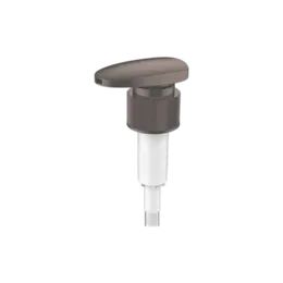 28-410 Ribbed PP Dispensing Pump, 4cc Dosage Designed for E-Commerce