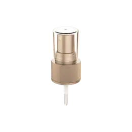 24-410 Ribbed PP Fine Mist Sprayer with Clear Overcap, 0.18cc Dosage