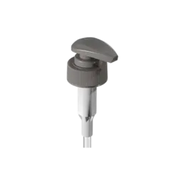 28-400 Ribbed PP Lotion Pump with Wide Paddle Head, 2cc Dosage