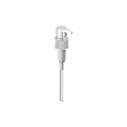 24-400 Ribbed Monomaterial PP Lotion Pump with E-Commerce Ship Clip, 2cc Dosage