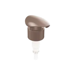 28-410 Ribbed PP Lotion Pump with Wide Paddle Head, 2cc Dosage