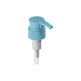 33-410 Ribbed PP Flat Lotion Pump, 4cc High-Viscosity Dosage