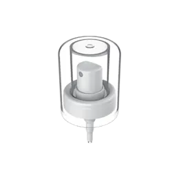 Standard 360° Spray Aerosol Valve with Snap-On Mounting and Clear Overcap