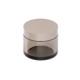 3.4oz/100ml PETG Premium Straight-Sided Jar with PP Sealing Disc & Cap