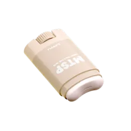 1.2oz/35ml PP Peanut-Shaped Sunscreen Stick with Elastomer Applicator Tip