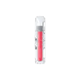 1.4ml Mini PETG Faceted Luxury Lip Gloss Tube with Classic Doe Foot Applicator