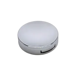 Single-Pan Round ABS Blush, Highlighter & Bronzer Compact
