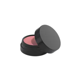 0.6oz / 17.5ml ABS Straight Sided Cosmetic Jar with Flush Cap