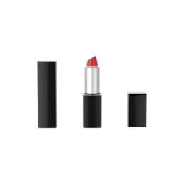 3.6g ABS Square Lipstick Tube with 12.1mm Bullet Cup & Magnetic Snap
