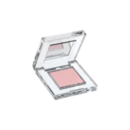 Single-Pan Clear Square Acrylic Blush & Pressed Powder Compact with Mirror 