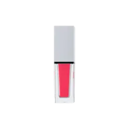 6ml / 0.2oz Square PETG Lip Gloss & Concealer Tube with Tapered Inner, Custom Color Collar & Cap with Doe Foot Applicator