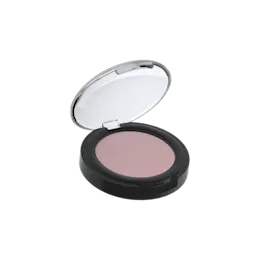 Single-Pan Round ABS Blush, Highlighter & Bronzer Compact with Fully Transparent Lid