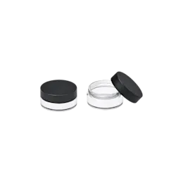 10g ABS Straight Sided Loose Powder Sifter Jar