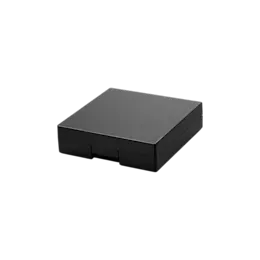 Single-Pan Square ABS Powder Compact with Mirror