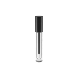 2.8ml / 0.09oz PETG Cylinder Lip Gloss Tube with Iron-Weighted Base & Customizable Slanted or Reservoir Doe-Foot Applicator