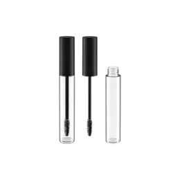 16.5ml / 0.56oz PETG Cylinder Mascara Tube with Classic Nylon Bristle Brush