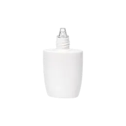 0.69oz / 20.5ml PP Oval Tottle with Precise Nozzle Applicator & Domed Cap