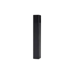 7.5ml / 0.25oz Aluminum Square Mascara Tube with Curved Nylon Bristle Brush