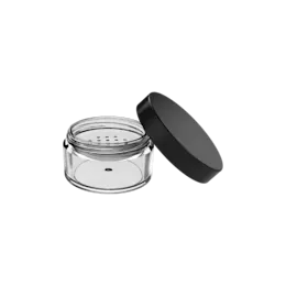 5g ABS Straight Sided Loose Powder Sifter Jar