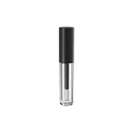 1.5ml / 0.05oz PETG Cylinder Lip Gloss Tube with Spatula Wand Applicator