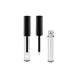 0.5ml / 0.02oz PETG Cylinder Lip Gloss Tube with ABS Cap & Customizable Wand Applicator