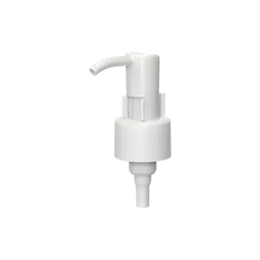 24-410 PP Long Nozzle Anti-Drip Oil Pump, 1cc Dosage for High-Viscosity Formulas, External Spring, Twist Lock with E-Commerce Shipping Clip