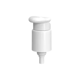 24-410 PP Flat Top Oil Pump with Nozzle Cap, 1cc Dosage with External Spring, Compatible with High-Viscosity Formulas
