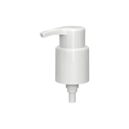 22-410 PP Teardrop Lotion Pump, 0.48cc Dosage with External Spring, Twist Lock & E-Commerce Ship Clip