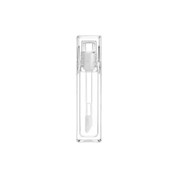 0.55oz / 16.2ml Thick-Wall PETG Fully Transparent Cylinder Lip Gloss Tube with Customizable Wand Applicator