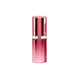 0.51oz / 15.1ml Jumbo PETG Cylinder Lip Gloss Tube with Transparent Band, ABS Cap & Customizable Doe-Foot Applicator