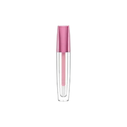 0.24oz / 7.2ml Tapered PETG Cylinder Lip Gloss Tube with Flat-Top ABS Cap & Flocked Paddle Applicator