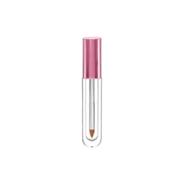 0.24oz / 7ml Rounded Bottom Thick Wall PETG Lip & Liquid Eyeshadow Tube with ABS Cap & Pointed Tip Applicator
