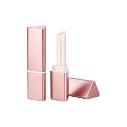 1.1g ABS Triangular Slim Lipstick, Balm & Concealer Stick with 7mm PP Bullet Cup & Metallic Accent Band