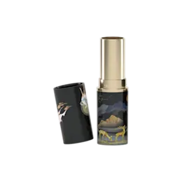 5g Dual-Tone ABS, AS & PP Cylinder Lipstick with 12.7mm PP Bullet Cup & Metallic Accent Band