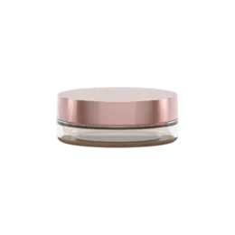 1.7oz / 51ml AS Plastic Straight Sided Cosmetic Jar with Lined ABS Cap