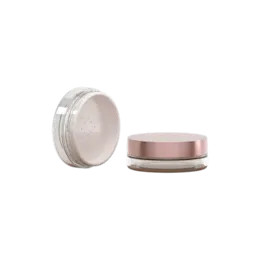 1.7oz / 51ml AS Plastic Straight Sided Loose Powder Sifter Jar