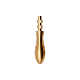 1.8mm Stem Teardrop Zamac Cosmetic Applicator for Lip Gloss & Concealer