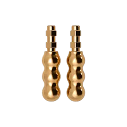 3.5mm Stem Triple Beaded Zamac Cosmetic Applicator for Lip Gloss & Concealer