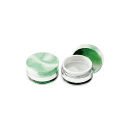 2.6oz / 77ml AS Straight Sided Loose Powder Sifter Jar with Custom Decorated Cap